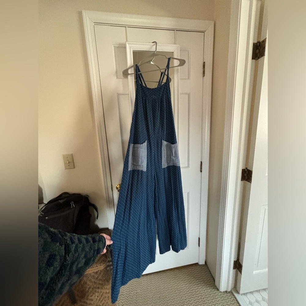 Natural Life Jumpsuit (Dakota tie overall)